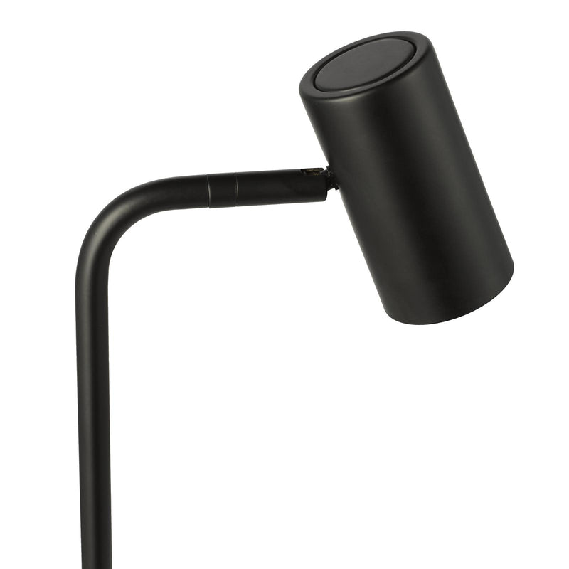 Dar Lighting Thierry Desk Lamp Matt Black • THI4122