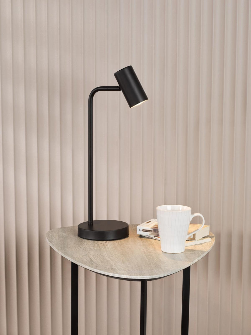 Dar Lighting Thierry Desk Lamp Matt Black • THI4122