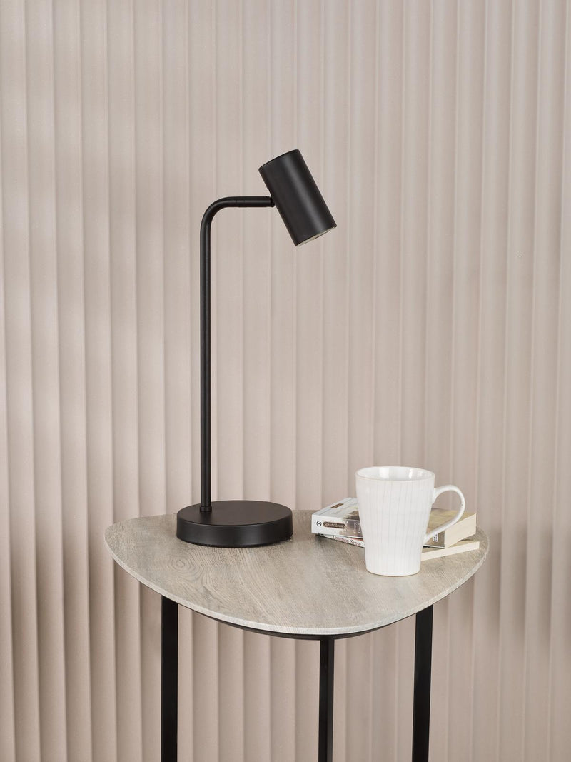 Dar Lighting Thierry Desk Lamp Matt Black • THI4122