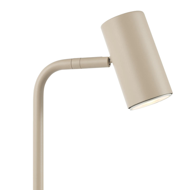 Dar Lighting Thierry Desk Lamp Matt Taupe • THI4129