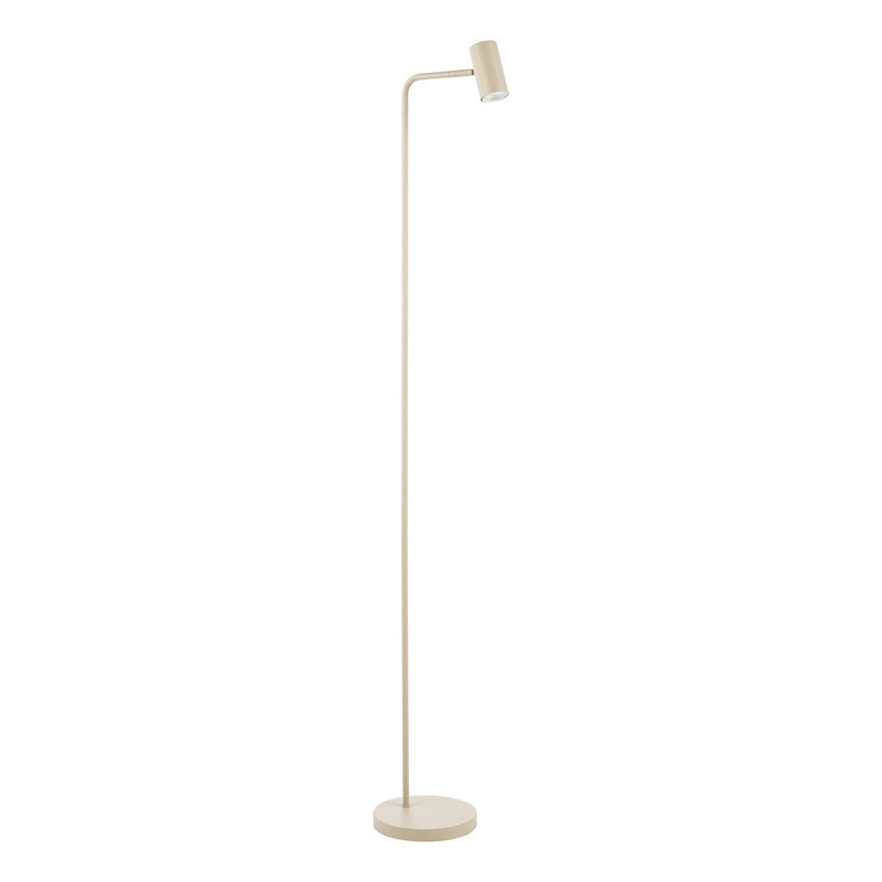 Dar Lighting Thierry Task Floor Lamp Matt Taupe • THI4929