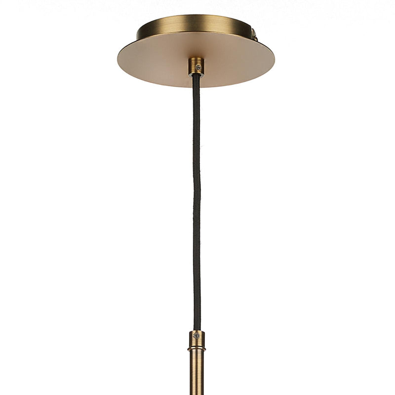 Dar Lighting Tyler 8lt Pendant Bronze Fitting Only • TYL0863