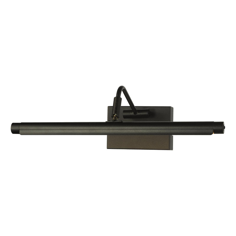 Dar Lighting Tyrus 35cm Picture Light Satin Black LED • TYR6622