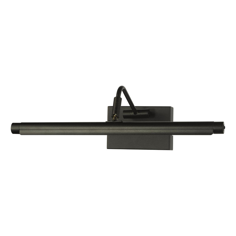 Dar Lighting Tyrus 35cm Picture Light Satin Black LED • TYR6622