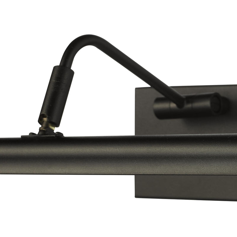 Dar Lighting Tyrus 35cm Picture Light Satin Black LED • TYR6622