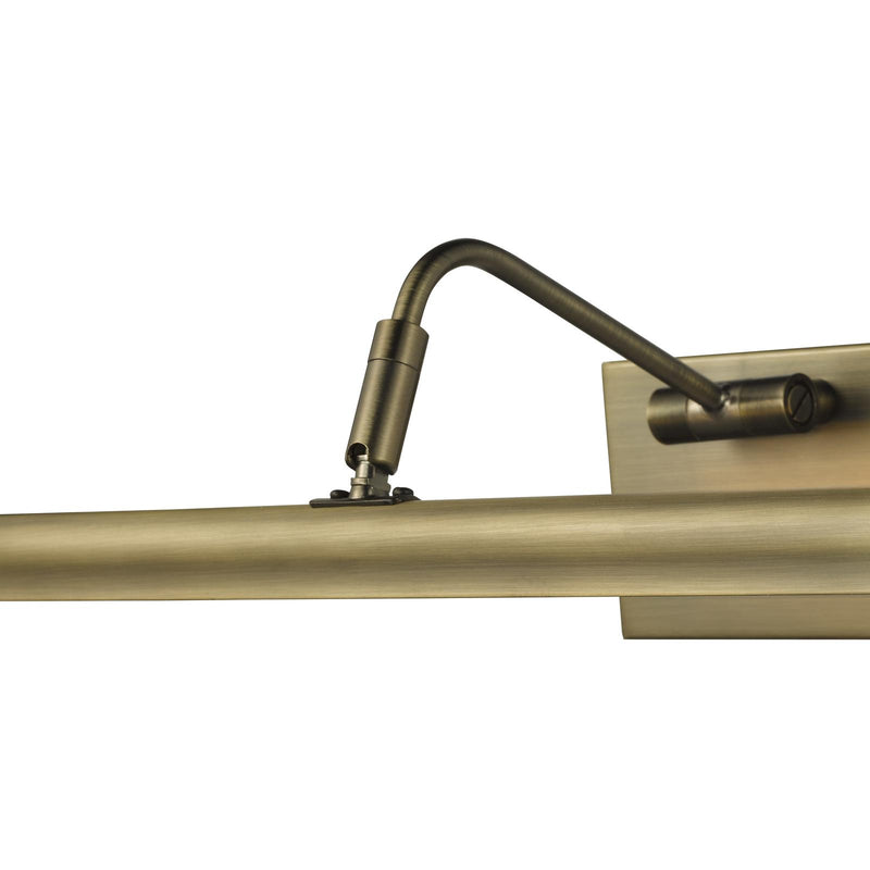 Dar Lighting Tyrus 35cm Picture Light Brushed Bronze LED • TYR6663