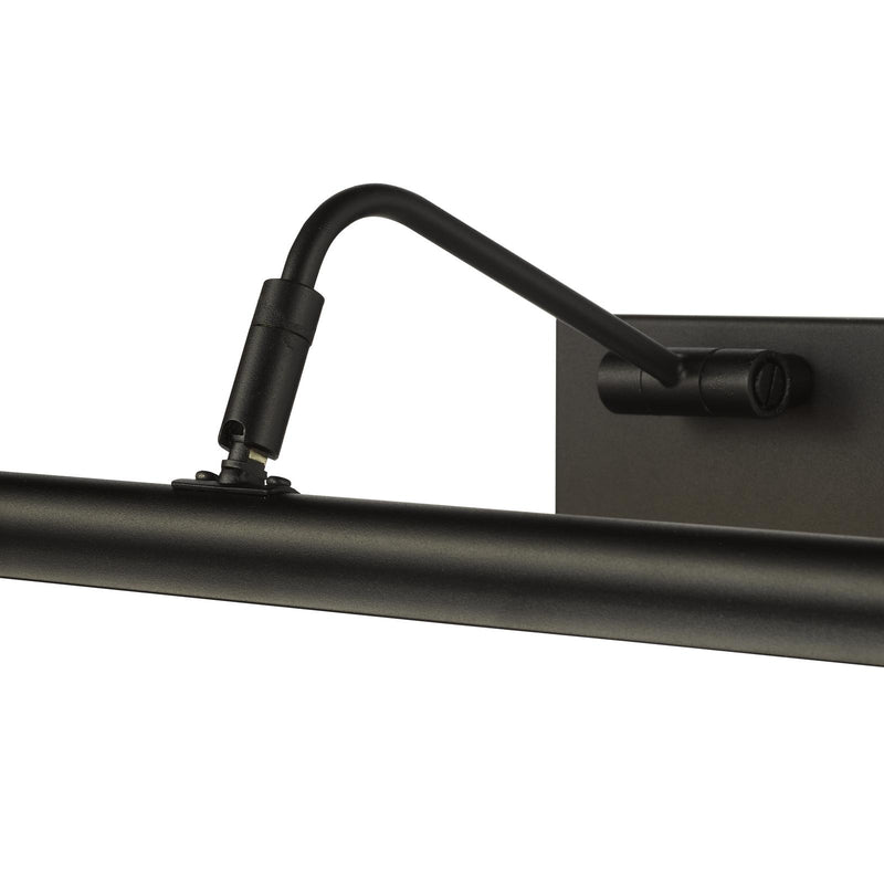 Dar Lighting Tyrus 50cm Picture Light Satin Black LED • TYR6922