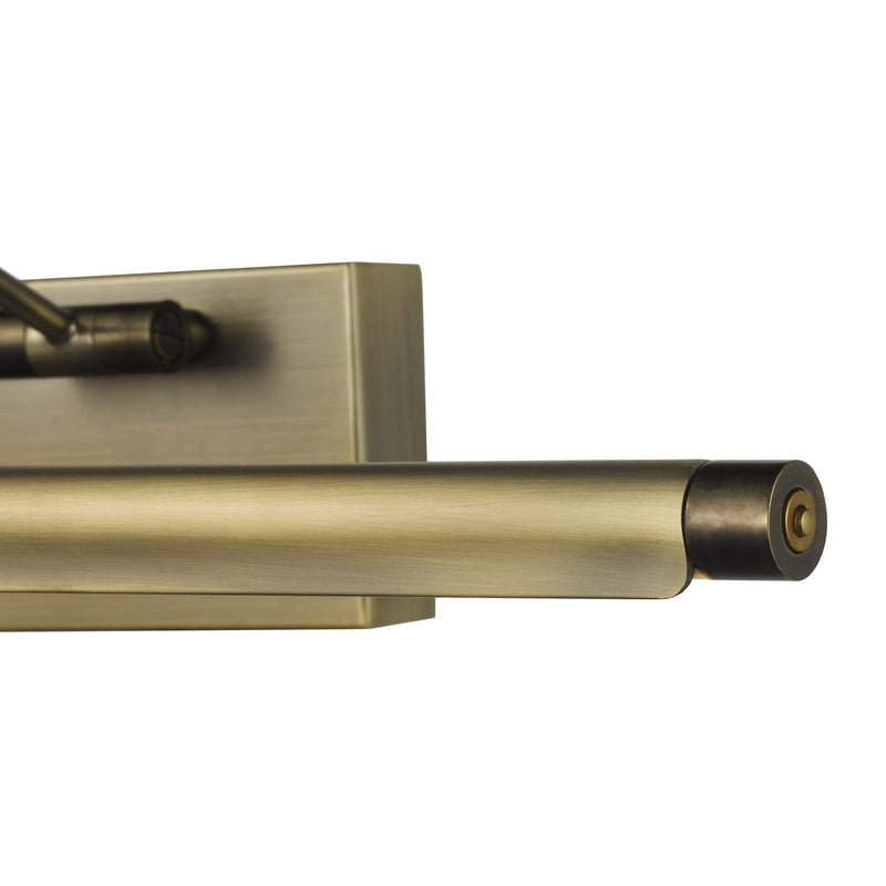 Dar Lighting Tyrus 50cm Picture Light Brushed Bronze LED • TYR6963