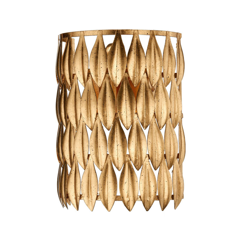 Dar Lighting Volcano Wall Light Gold • VOL0735