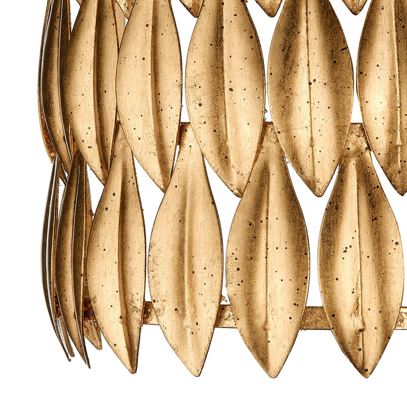 Dar Lighting Volcano Wall Light Gold • VOL0735