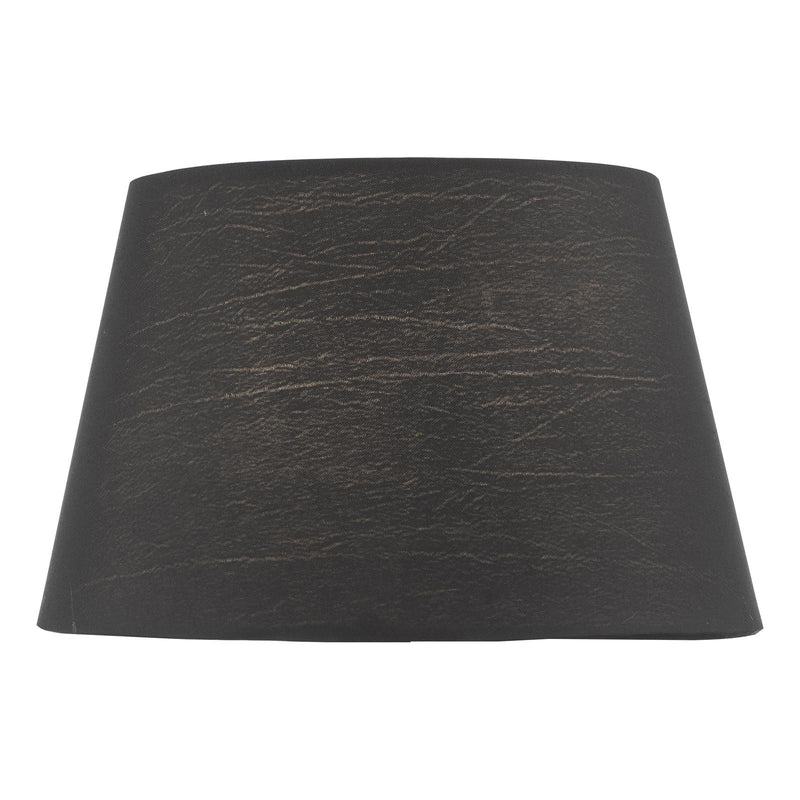 Dar Lighting Zira Black Faux Silk Candle Clip Shade 18cm • ZIR0722
