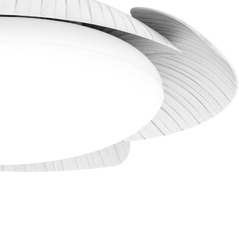 Mantra Aloha 45W LED Dimmable Ceiling Light With Built-In 30W DC Reversible Fan, White, 3500lm, 5yrs Warranty • M8233