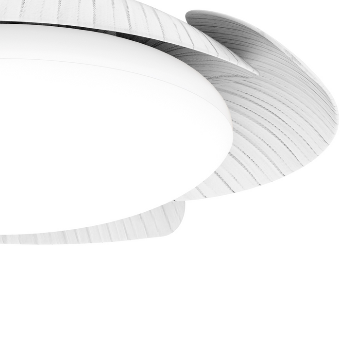 Mantra Aloha 45W LED Dimmable Ceiling Light With Built-In 30W DC Reversible Fan, White, 3500lm, 5yrs Warranty • M8233