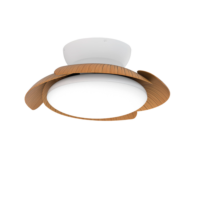 Mantra Aloha 45W LED Dimmable Ceiling Light With Built-In 30W DC Reversible Fan, Wood, 3500lm, 5yrs Warranty • M8234