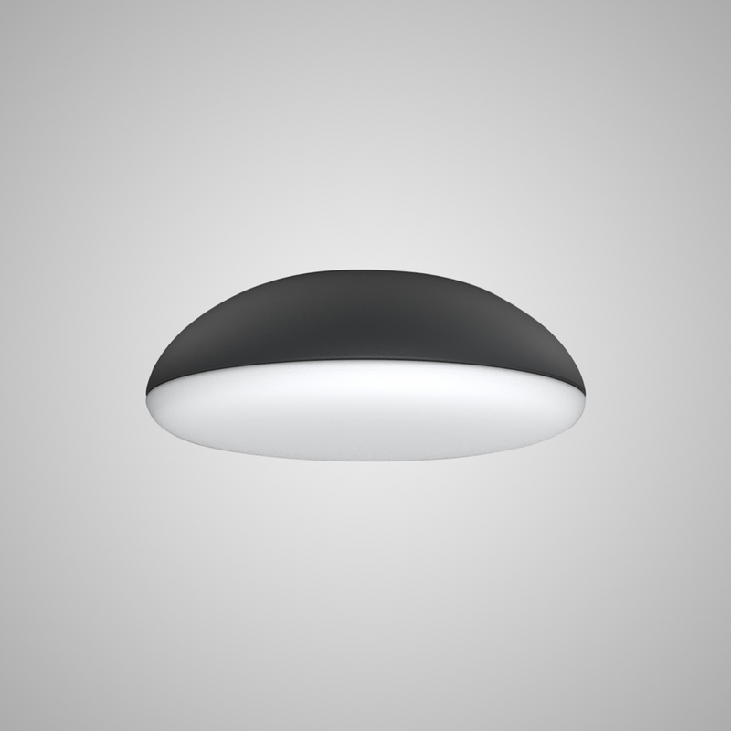Mantra Kazz Ceiling 38cm Round, 4 Light Black • M8132
