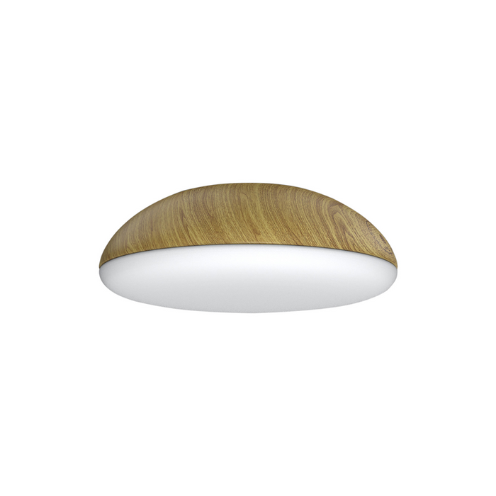 Mantra Kazz Ceiling 38cm Round, 4 Light Wood • M8133