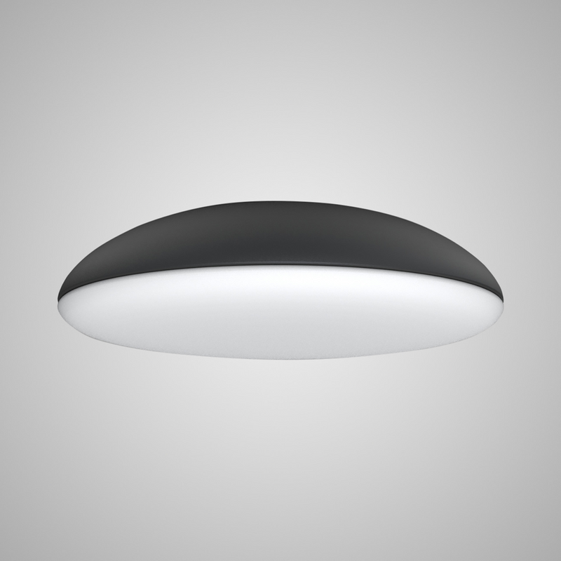 Mantra Kazz Ceiling 50cm Round, 6 Light Black • M8135