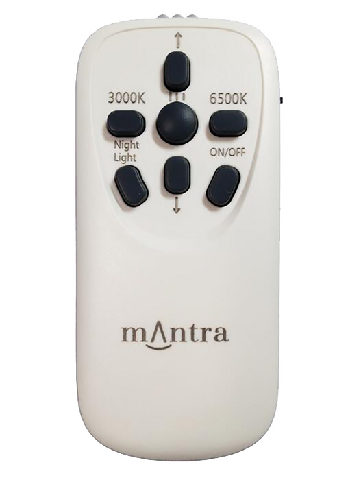 Mantra M5955 Lascas Flush 70cm Round 60W LED 3000-6500K Tuneable, 4200lm, Remote Control White, 3yrs Warranty • M5955