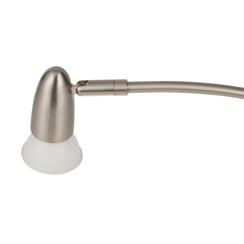 Deco Lex (Set Of 2) Type A Over Cabinet 1 Light GU10 With Adjustable Head And 2m Cable (No Plug) Satin Nickel  • D1045SN