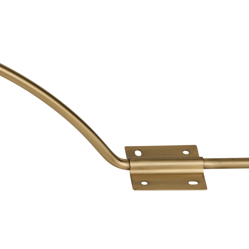 Deco Lex (Set Of 2) Type B Over Cabinet 1 Light GU10 With Adjustable Head And 2m Cable (No Plug) Brass  • D1046BR