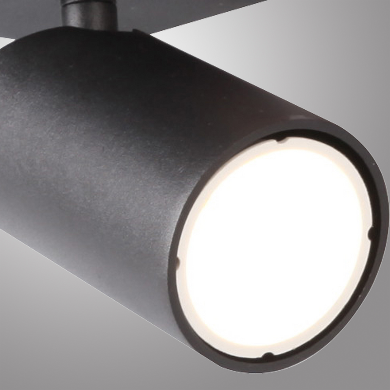Mantra Fusion M6713 Sal 1 Light Spotlight GU10, Matt Black • M6713