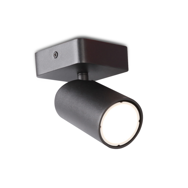 Mantra Fusion M6713 Sal 1 Light Spotlight GU10, Matt Black • M6713