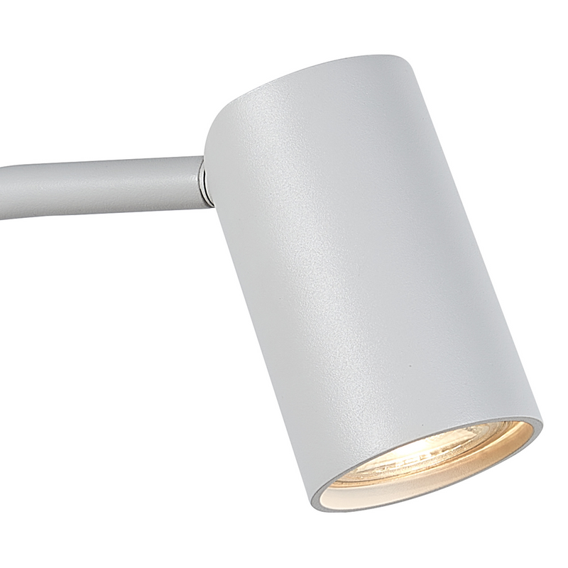 Mantra Fusion M7520 Sal Small Table Lamp With Inline Switch 1 Light GU10, Matt White • M7520