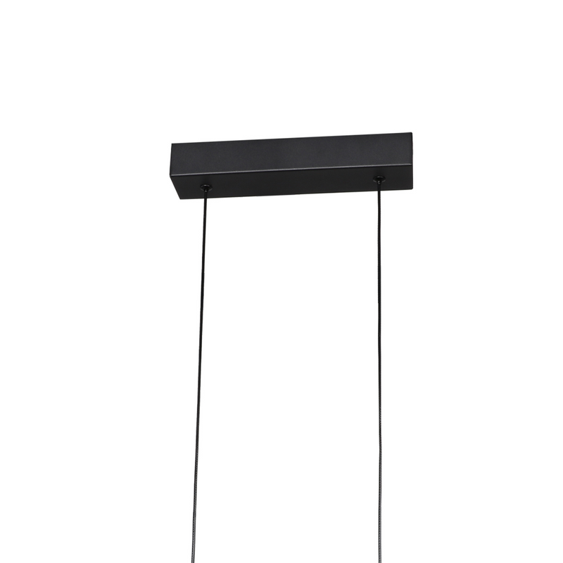 Mantra Fusion M8486 Sal 6 Light Linear Pendant Spotlight GU10, Satin Gold/Matt Black • M8486