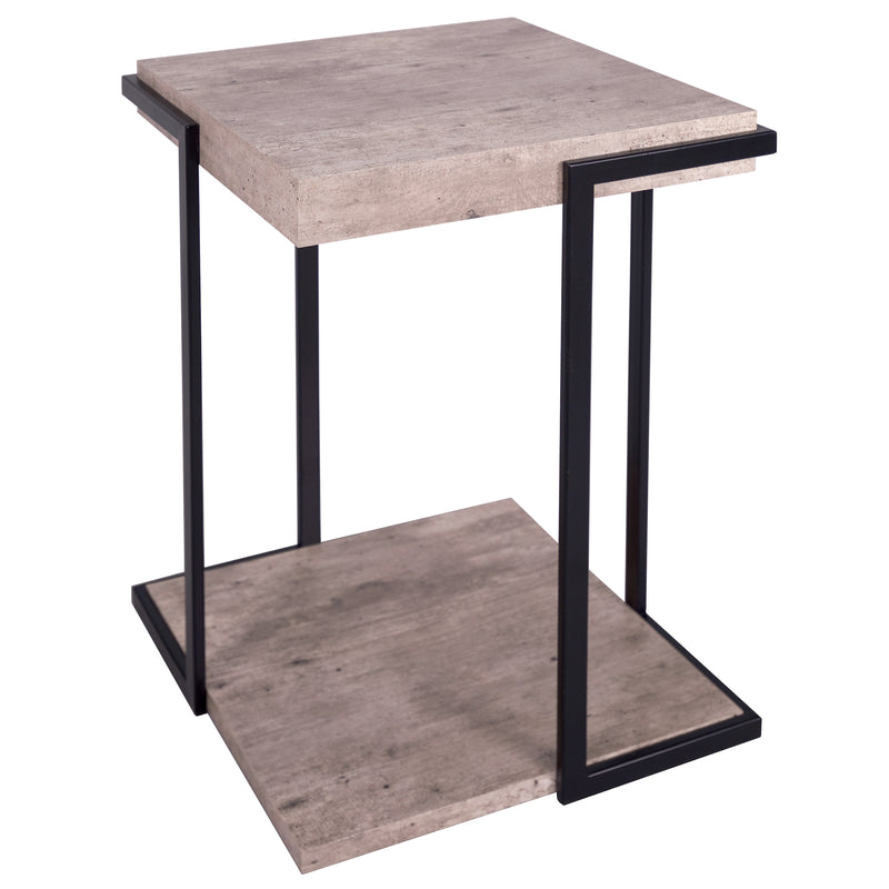 Dar Lighting Royan Square Table Concrete Effect • 001ROY002