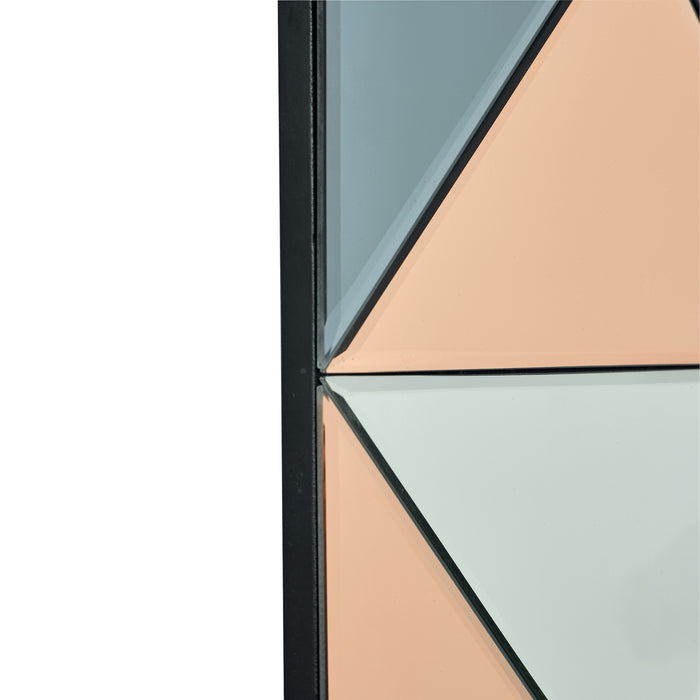 Dar Lighting Ephesus Rectangle Mirror Smoked & Rose Gold 120cm x 80cm • 002EPH12080