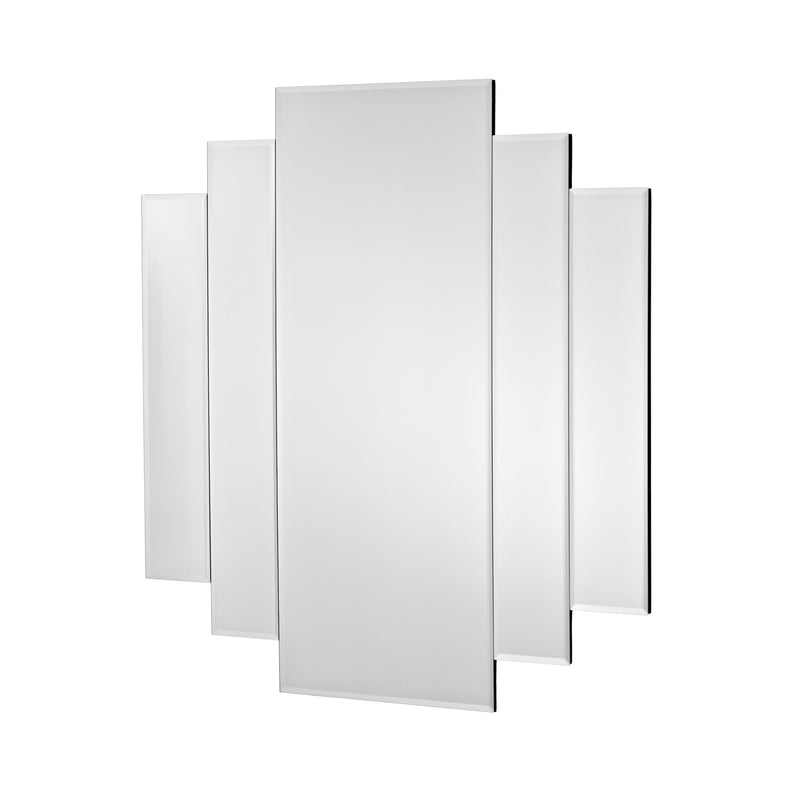 Dar Lighting Odeon Rectangle Stepped Mirror 88 x 88cm • 002ODE8888