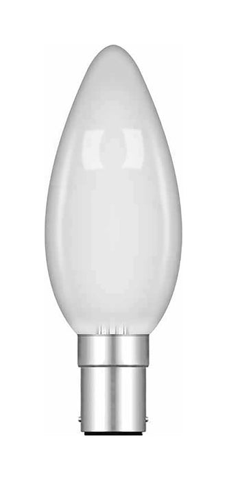 Luxram  Candle 35mm B15D Opal 25W Incandescent/T  • 027415025