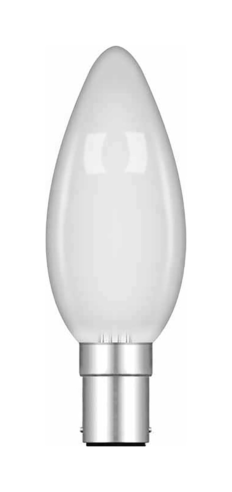 Luxram  Candle 35mm B15D Opal 60W Incandescent/T  • 027415060