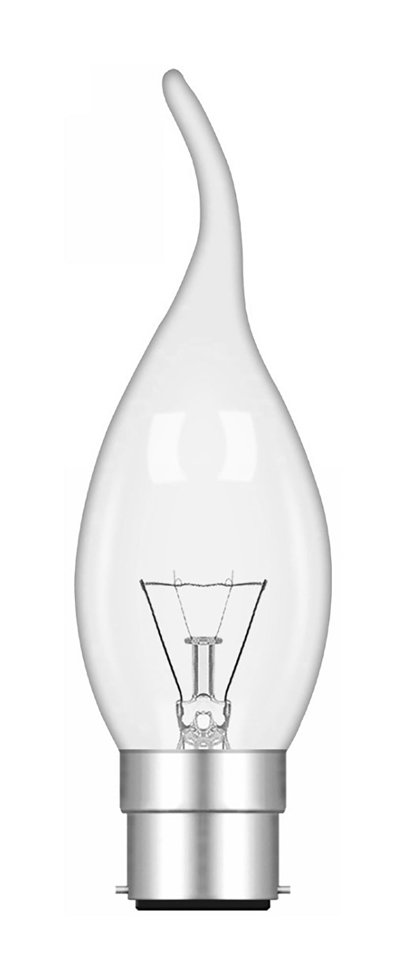 Luxram  Candle Tip B22 Clear 25W Incandescent/T  • 028704025