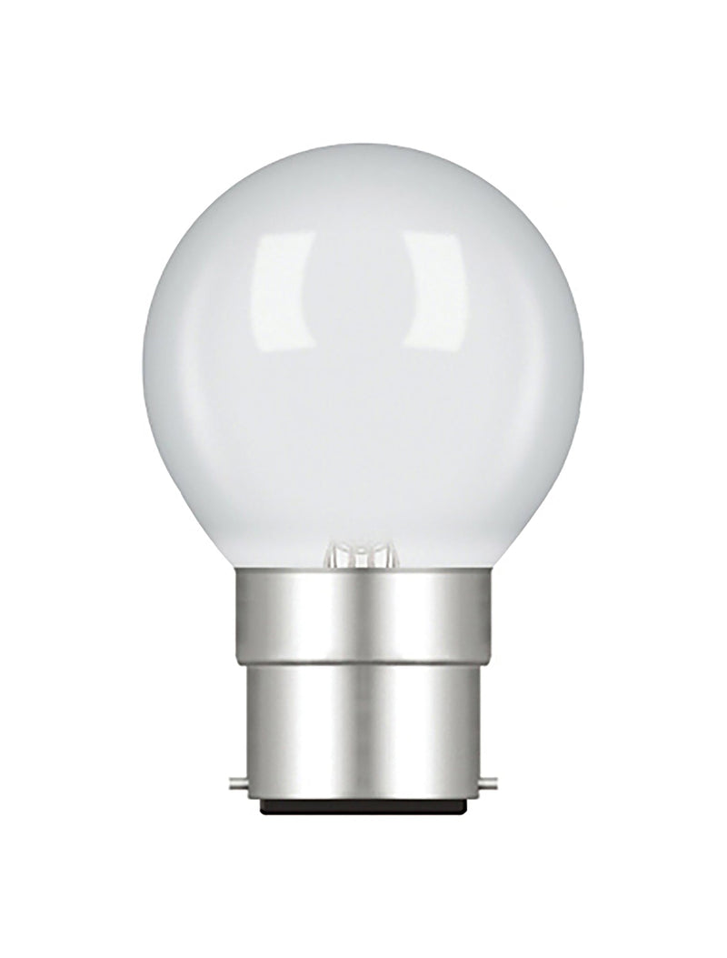 Luxram  Golf Ball B22 Opal 60W Incandescent/T  • 037022060