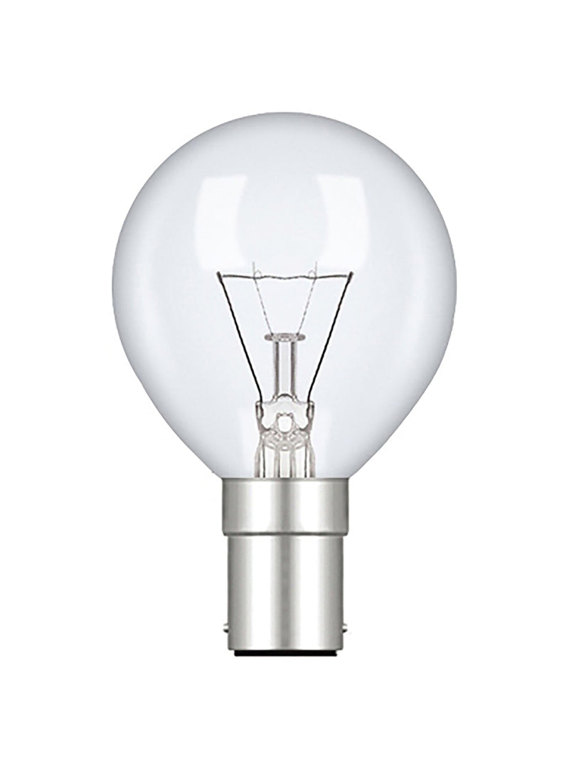 Luxram  Golf Ball B15D Clear 40W Incandescent/T  • 038015040