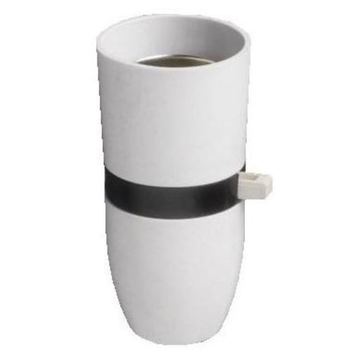 BC - B22 Lampholder ½" Entry Switched Plastic
