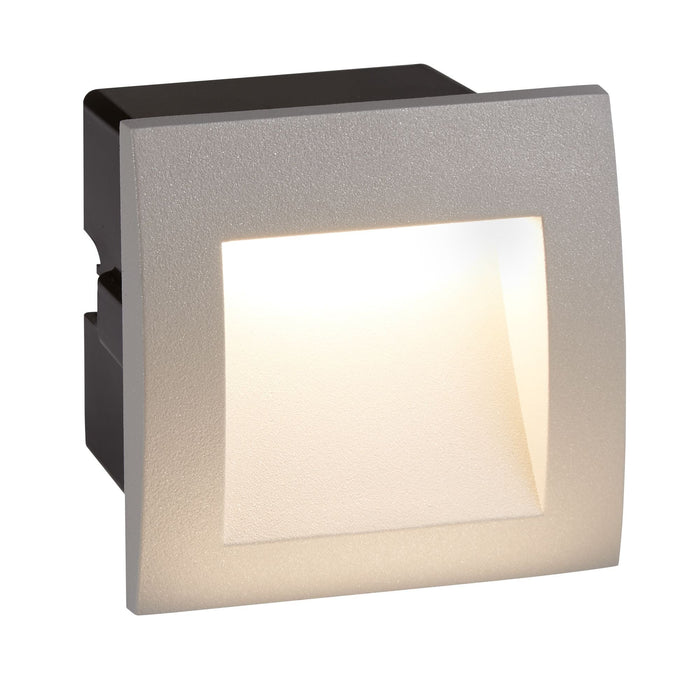 Searchlight Ankle Led Indoor/Outdoor Recessed Square, Grey • 0661GY