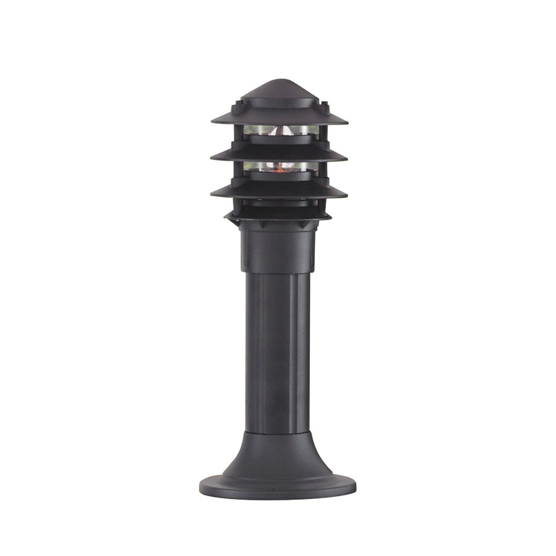 Searchlight Outdoor Posts Lamp/Bollards & Black Pagoda  45Cm Aluminium • 1075-450