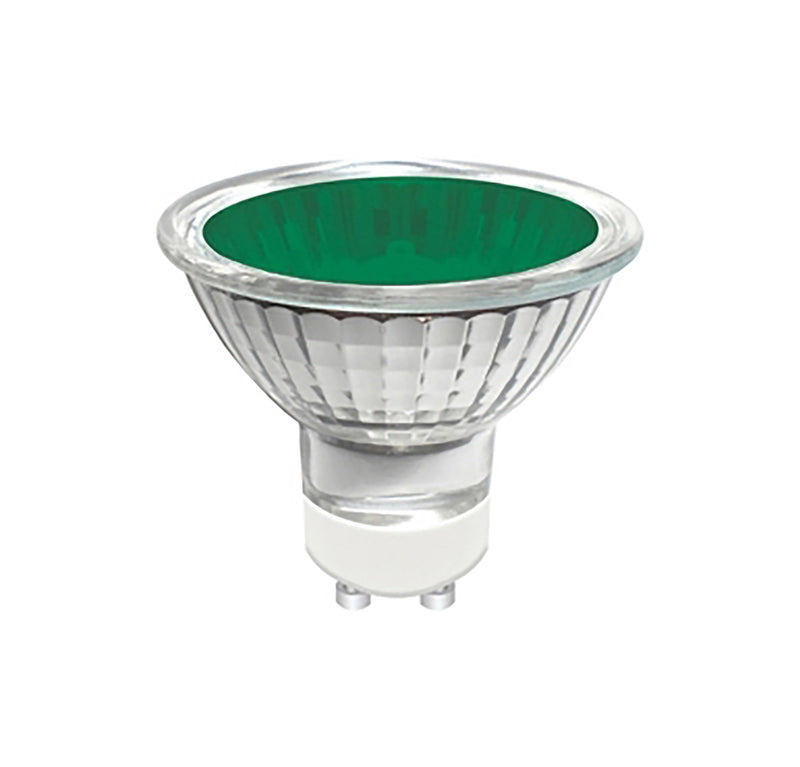 Luxram  GU10 Aluminium 50W Green 50° Halogen  • 147550504