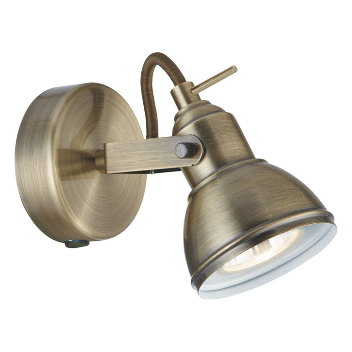 Searchlight Focus - 1Lt Spotlight, Antique Brass • 1541AB
