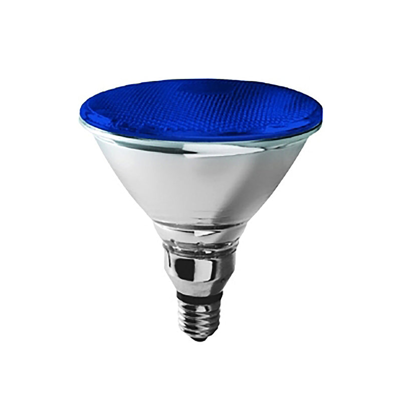 Luxram  Par38 E27 Aluminium 80W Blue 38° Halogen  • 158414083