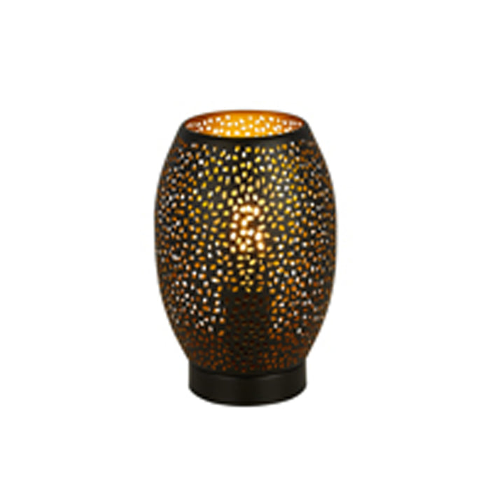 Searchlight Laser 1Lt Table Lamp, Black And Gold • 19232-1BGO