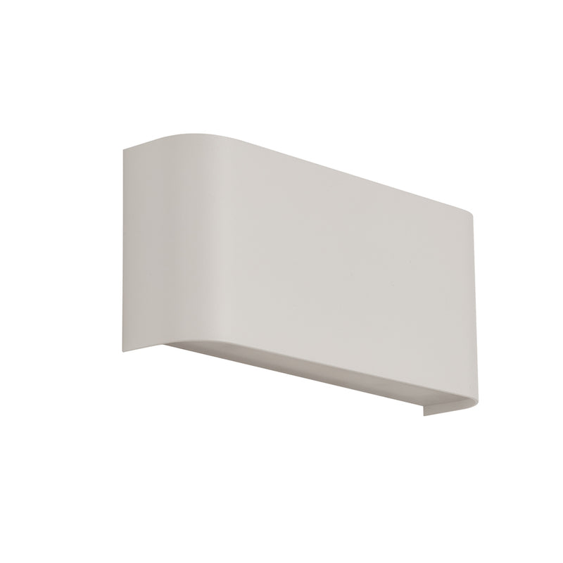 Searchlight Match Box Wall Light Led 2Lt 10W White Up/Downlight • 1953WH