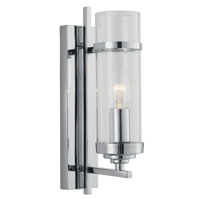 Searchlight Milo Cc 1Lt Wb-Cl Glass Cylinder Shade • 3091-1CC