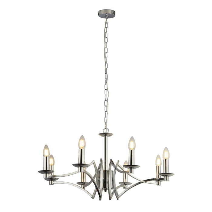 Searchlight Ascot 8Lt Pendant • 41312-8CC