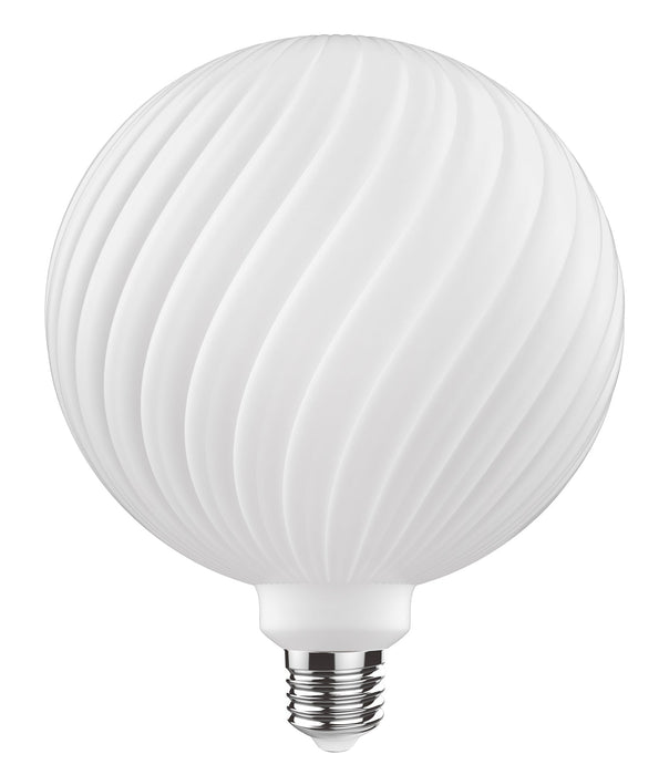 Luxram Classic Style LED Type O E27 Dimmable 220-240V 4W 2700K, 320lm, Opal Finish, 3yrs Warranty • 4300353