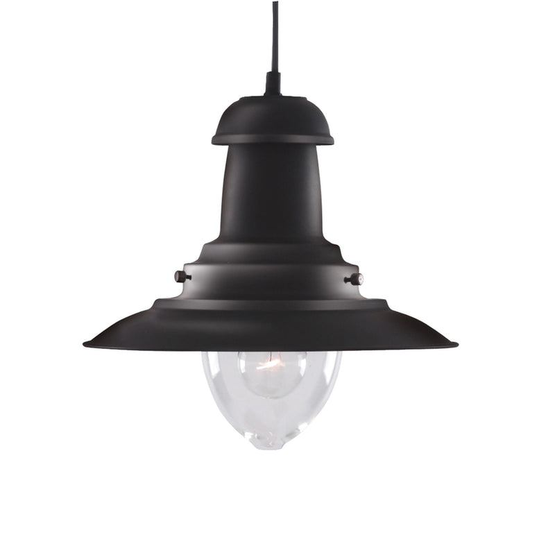 Searchlight Fisherman Black Pendant • 4301BK
