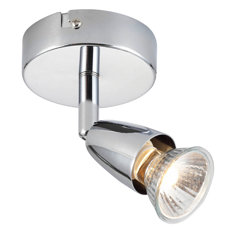 Endon Lighting 43277 Amalfi Single Light Spotlight Chrome Finish