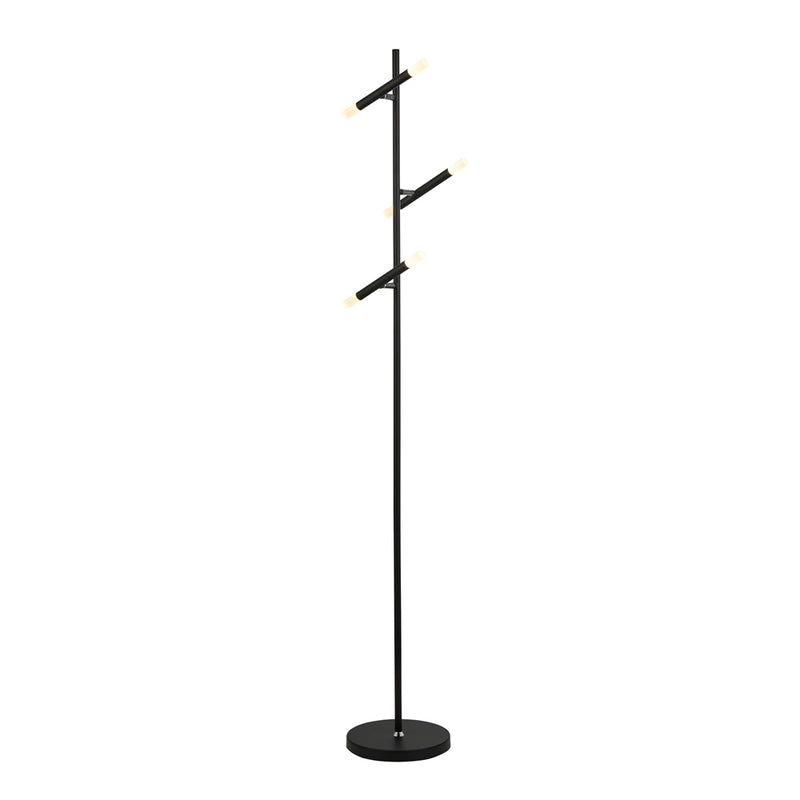 Searchlight Wands 3Lt Led Floor Lamp - Black • 4869BK